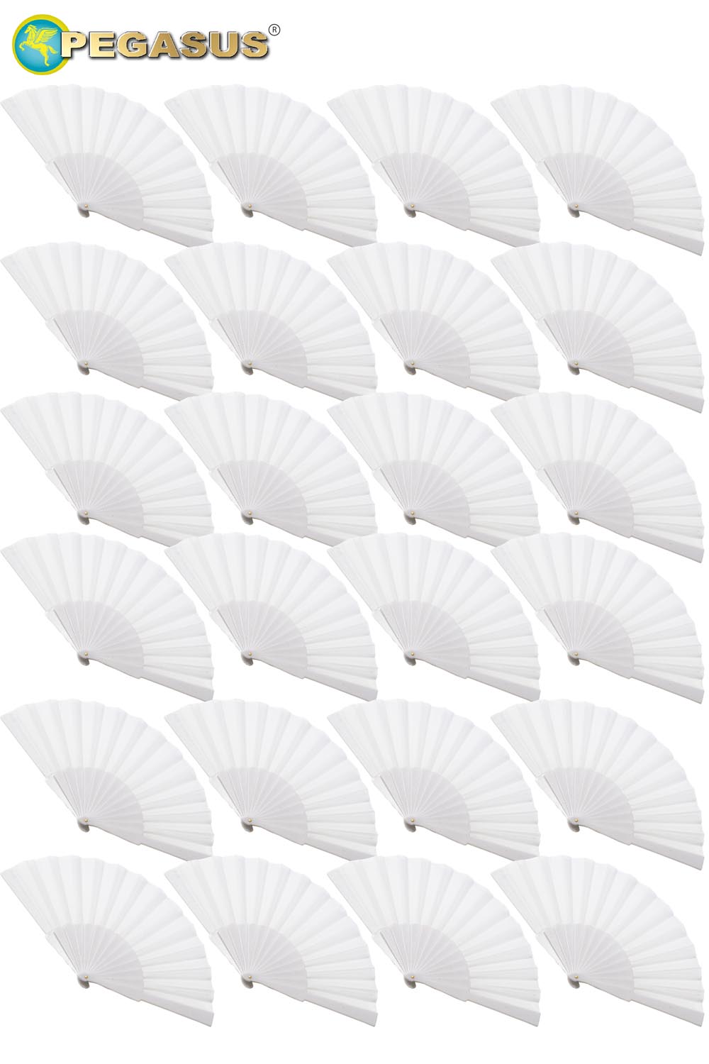 VENTAGLIO BIANCO SPOSA (CF 24 PZ)